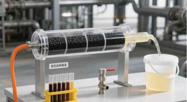 Geactiveerde koolstof voor het productieproces van monosodium glutamaat